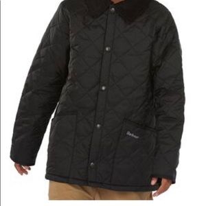 Navy Blue Barbour Boys Jacket. Like New. Size Medium. 8/9 years old.
